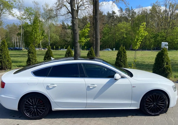 Audi A5 cena 56000 przebieg: 283000, rok produkcji 2012 z Szczecin małe 191